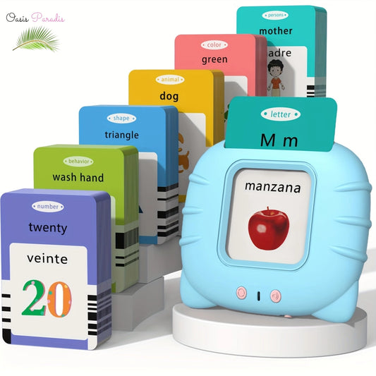 Bilingual Flashcards for Toddlers: Learn Spanish and English with Fun Sensory Toys